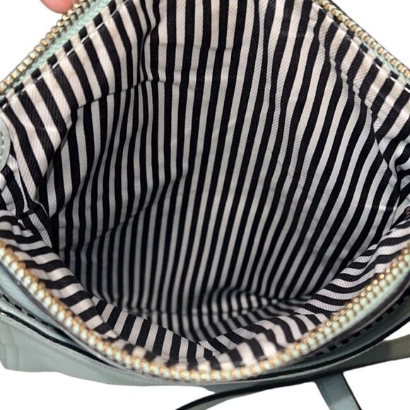 Kate Spade Cobble Hill Carson Light Blue Leather Crossbody Bag - Picture 6 of 12